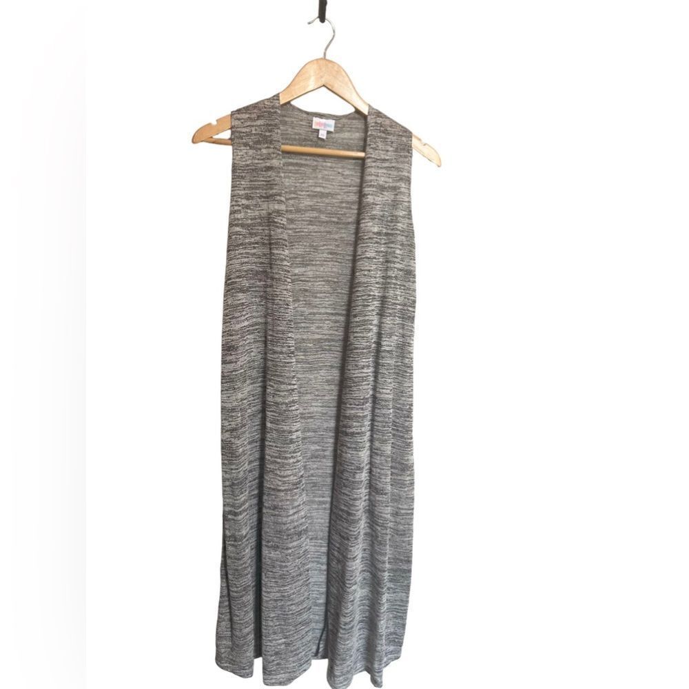 LuLaRoe Joy Vest Gray Size XS